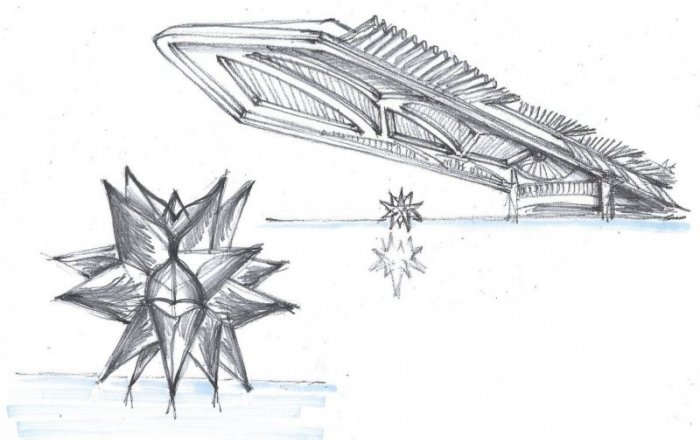 Museum of Tomorrow, in Rio de Janeiro - Sketch